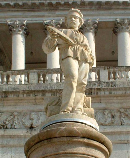 statua del tessitore - schio